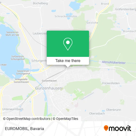 Карта EUROMOBIL