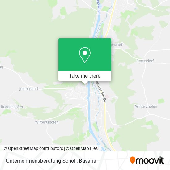 Unternehmensberatung Scholl map