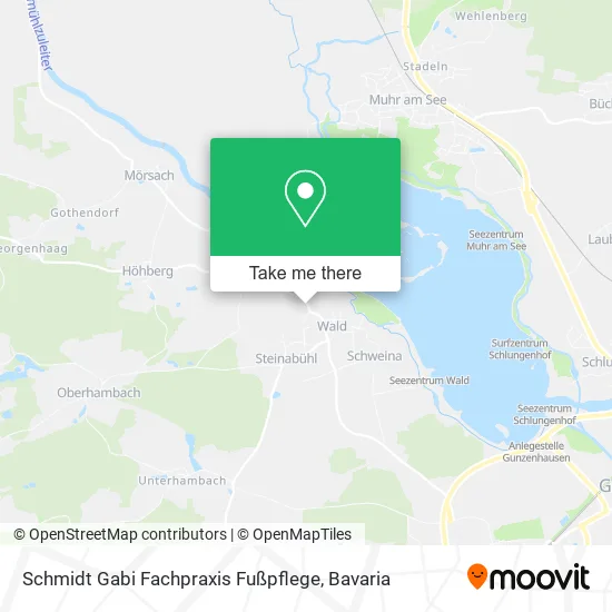 Карта Schmidt Gabi Fachpraxis Fußpflege