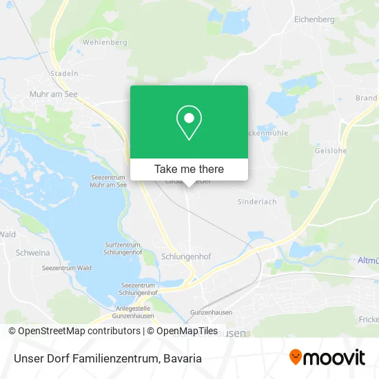 Карта Unser Dorf Familienzentrum