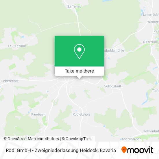 Rödl GmbH - Zweigniederlassung Heideck map