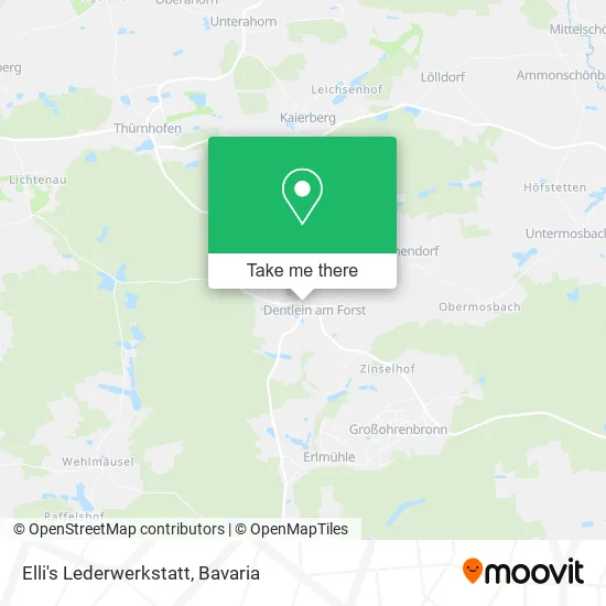 Карта Elli's Lederwerkstatt