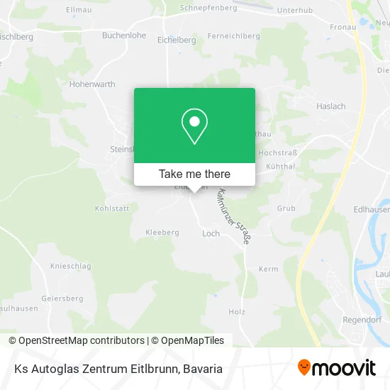 Карта Ks Autoglas Zentrum Eitlbrunn