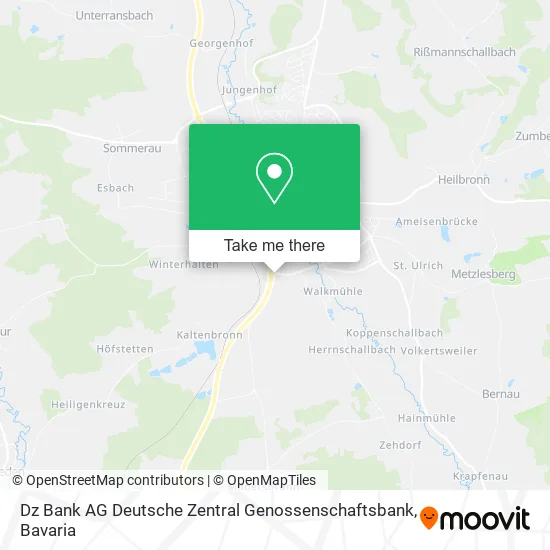 Карта Dz Bank AG Deutsche Zentral Genossenschaftsbank