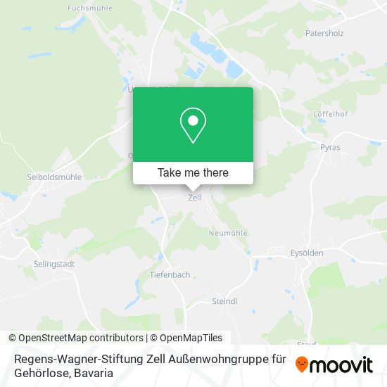 Regens-Wagner-Stiftung Zell Außenwohngruppe für Gehörlose map