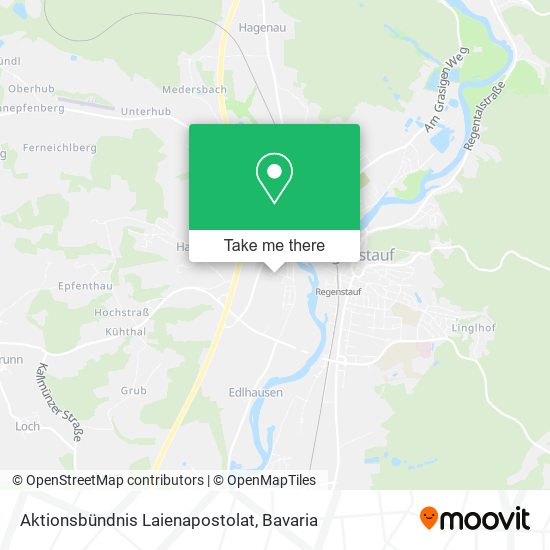 Aktionsbündnis Laienapostolat map