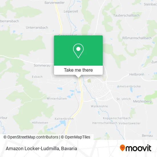 Карта Amazon Locker-Ludmilla