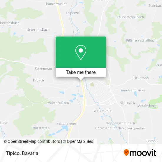 Карта Tipico