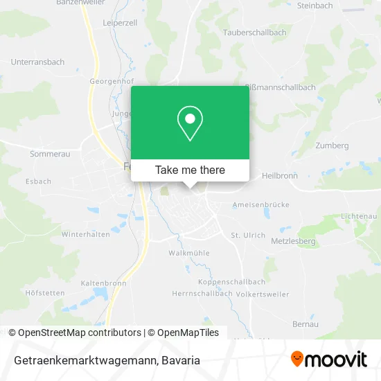 Карта Getraenkemarktwagemann