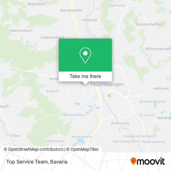 Карта Top Service Team