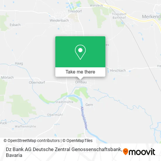 Карта Dz Bank AG Deutsche Zentral Genossenschaftsbank