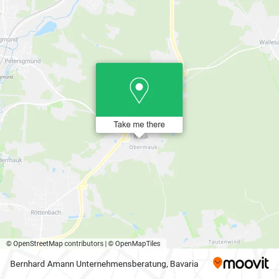 Карта Bernhard Amann Unternehmensberatung