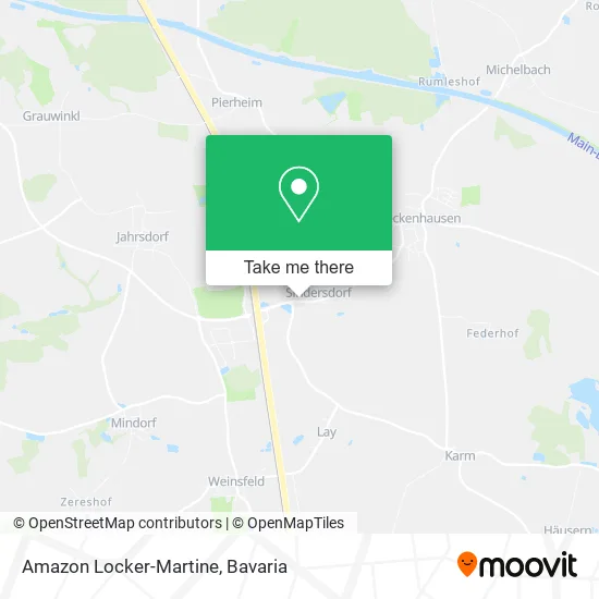 Карта Amazon Locker-Martine