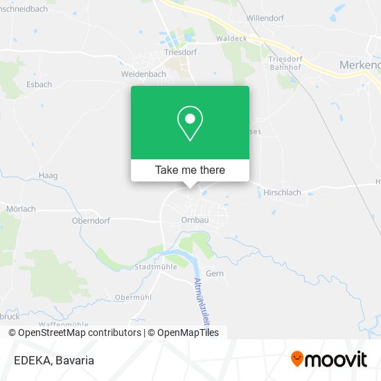 EDEKA map