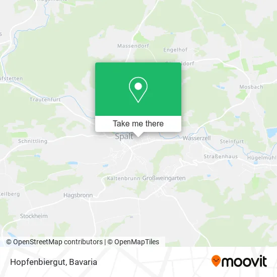 Карта Hopfenbiergut