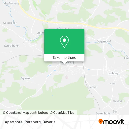 Карта Aparthotel Parsberg