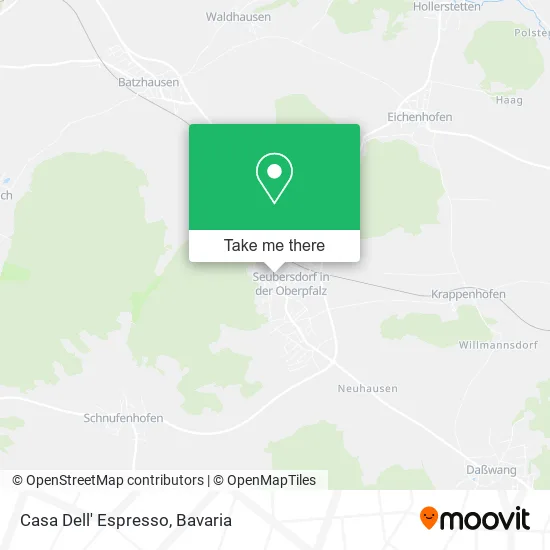 Карта Casa Dell' Espresso