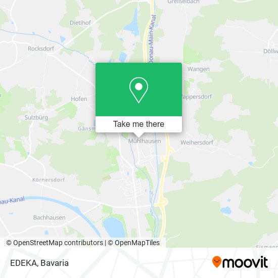 EDEKA map