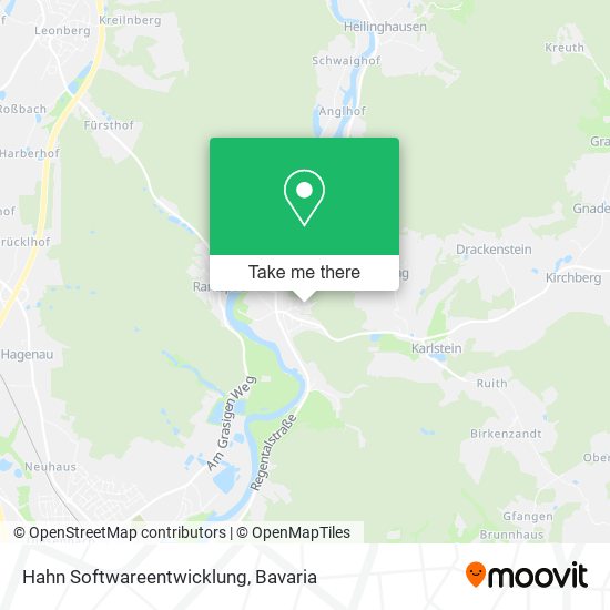 Hahn Softwareentwicklung map