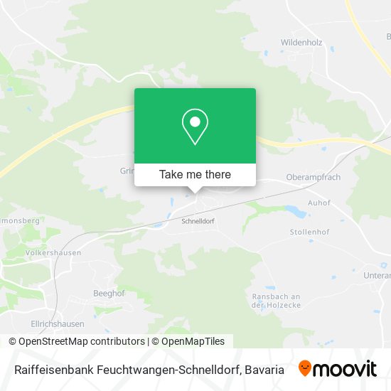 Raiffeisenbank Feuchtwangen-Schnelldorf map