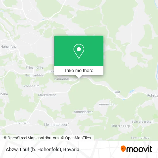 Карта Abzw. Lauf (b. Hohenfels)
