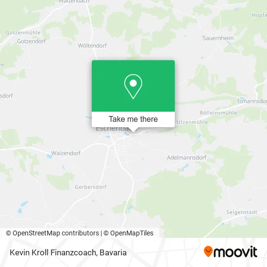 Карта Kevin Kroll Finanzcoach