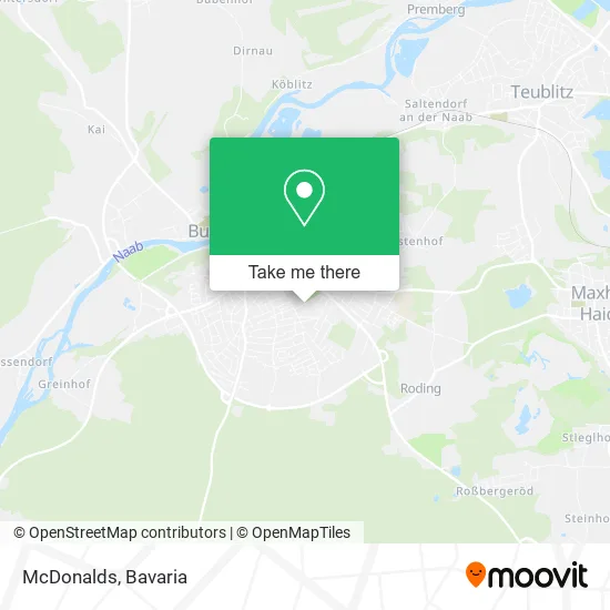 Карта McDonalds