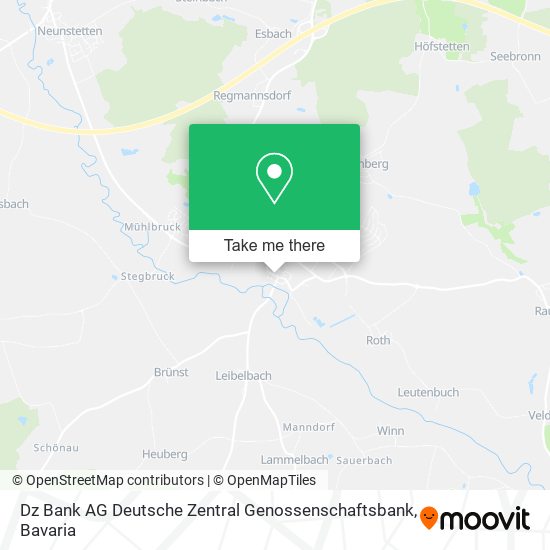 Dz Bank AG Deutsche Zentral Genossenschaftsbank map