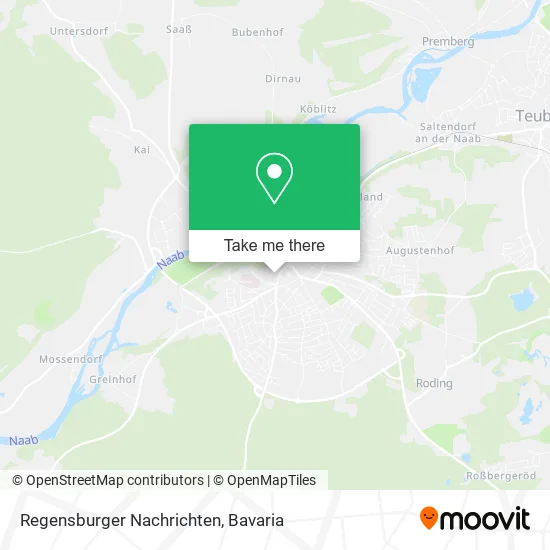 Карта Regensburger Nachrichten