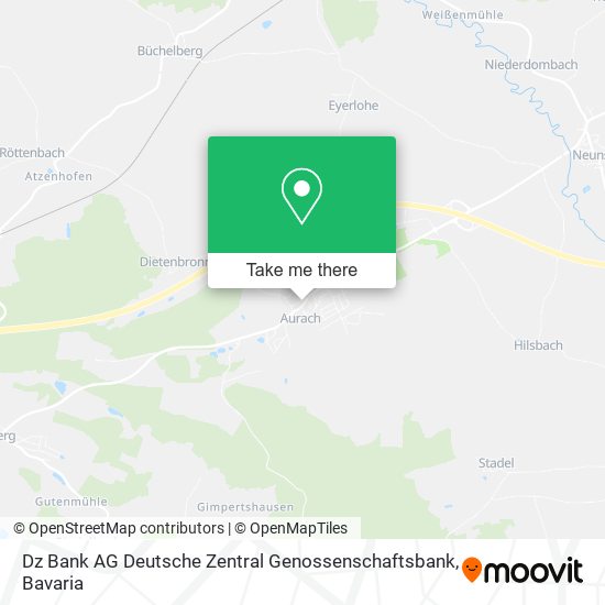 Dz Bank AG Deutsche Zentral Genossenschaftsbank map