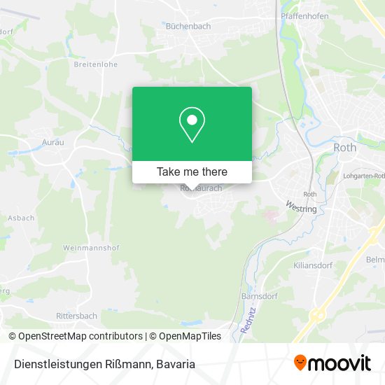Dienstleistungen Rißmann map