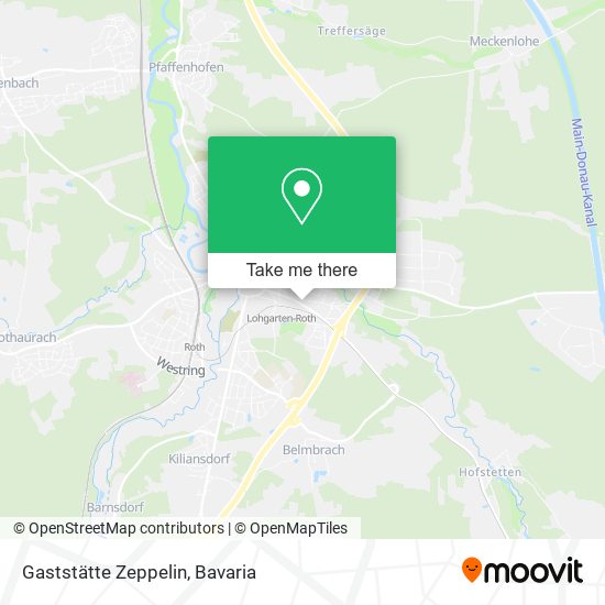 Карта Gaststätte Zeppelin