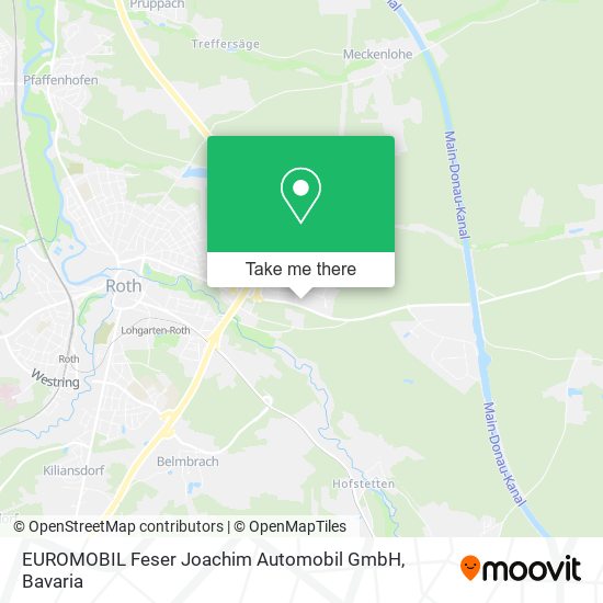 EUROMOBIL Feser Joachim Automobil GmbH map