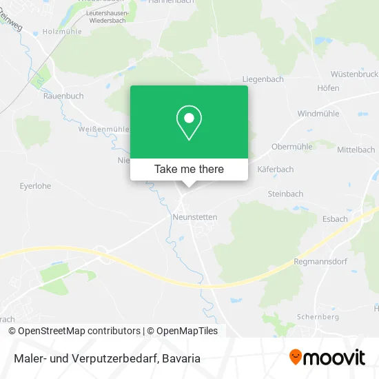 Карта Maler- und Verputzerbedarf