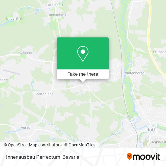 Innenausbau Perfectum map