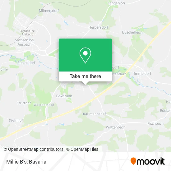 Карта Millie B's