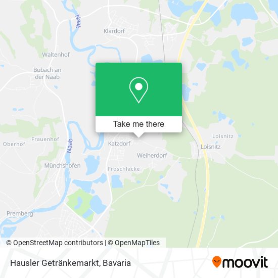 Hausler Getränkemarkt map