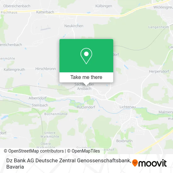 Карта Dz Bank AG Deutsche Zentral Genossenschaftsbank