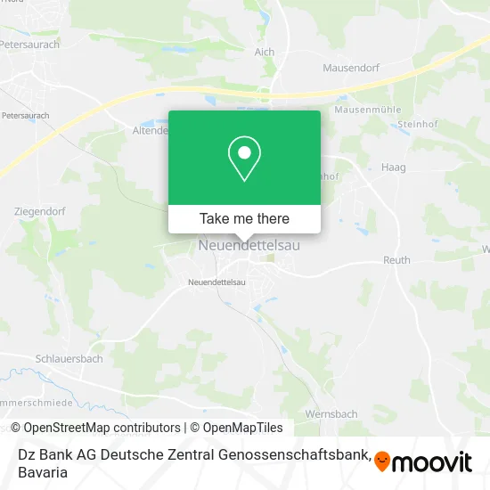 Карта Dz Bank AG Deutsche Zentral Genossenschaftsbank