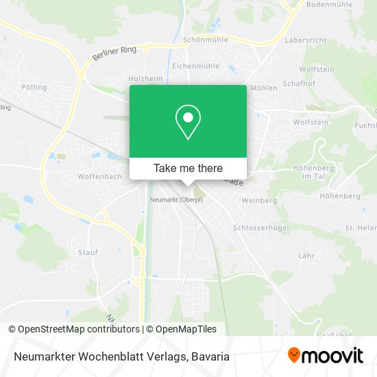 Neumarkter Wochenblatt Verlags map