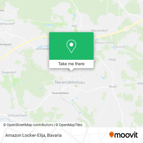 Карта Amazon Locker-Elija