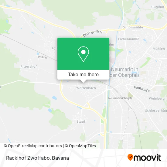 Карта Racklhof Zwoffabo