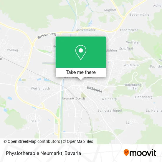 Карта Physiotherapie Neumarkt