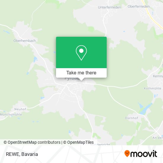 REWE map