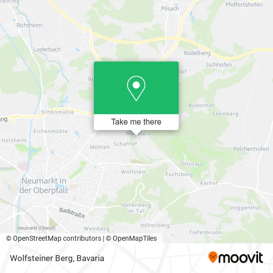 Карта Wolfsteiner Berg