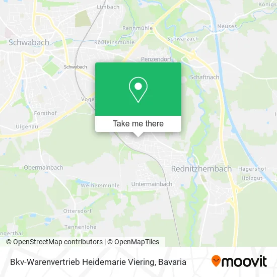 Карта Bkv-Warenvertrieb Heidemarie Viering