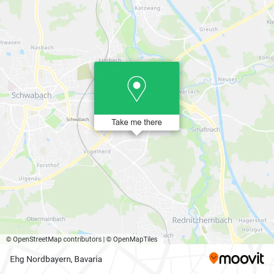 Карта Ehg Nordbayern