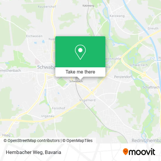 Карта Hembacher Weg