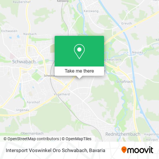 Intersport Voswinkel Oro Schwabach map