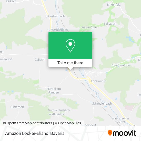 Карта Amazon Locker-Eliano